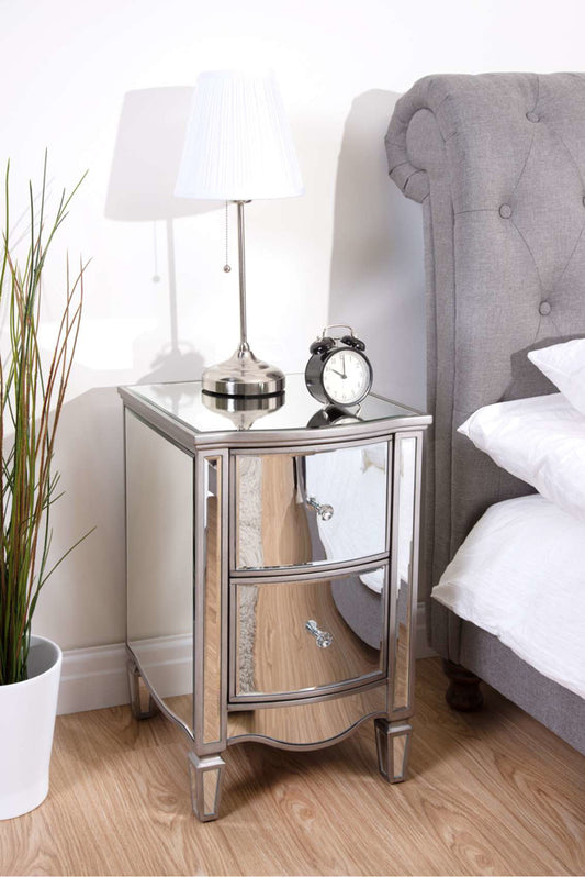 Elysee 2 Drawer Bedside