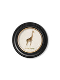 c.1836 Giraffe - Round Frame - Blythe Living