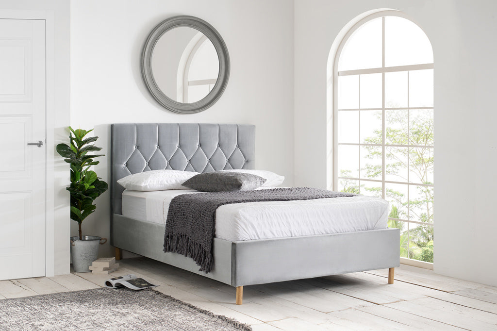 Loxley Ottoman Bed Grey