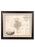 c.1830 County Maps of England - Blythe Living