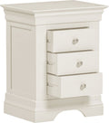 BORDEAUX 3 DRAWER DRESSING TABLE - PEBBLE GREY - Blythe Living