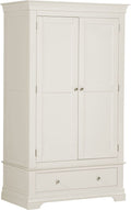 BORDEAUX 2 DOOR WARDROBE - IVORY - Blythe Living