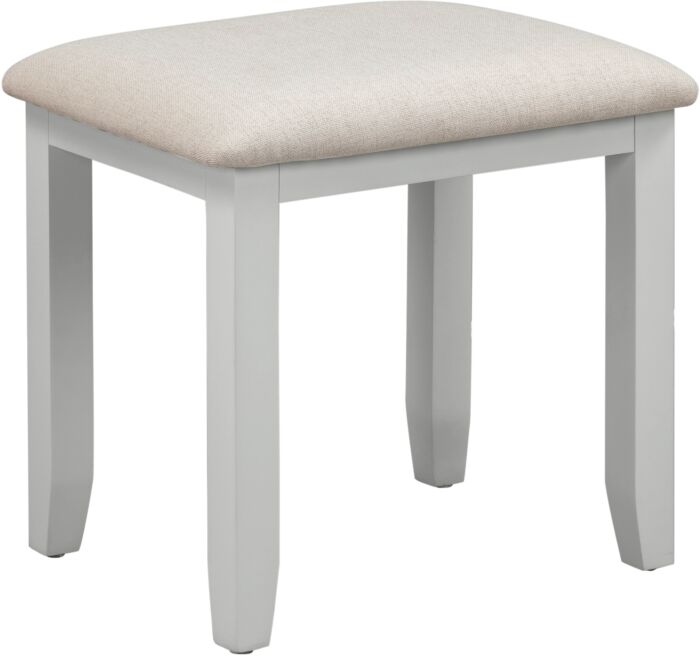 BORDEAUX DRESSING TABLE STOOL - IVORY - Blythe Living