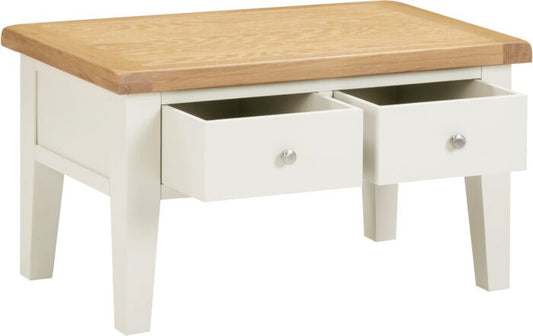 WINDSOR 4'6" LOW END BED - NATURAL OAK
