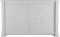 BORDEAUX 5' HIGH END BED - PEBBLE GREY - Blythe Living
