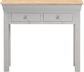 BORDEAUX CONSOLE TABLE - PEBBLE GREY/OAK - Blythe Living