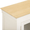 BORDEAUX TV STAND - IVORY/OAK - Blythe Living