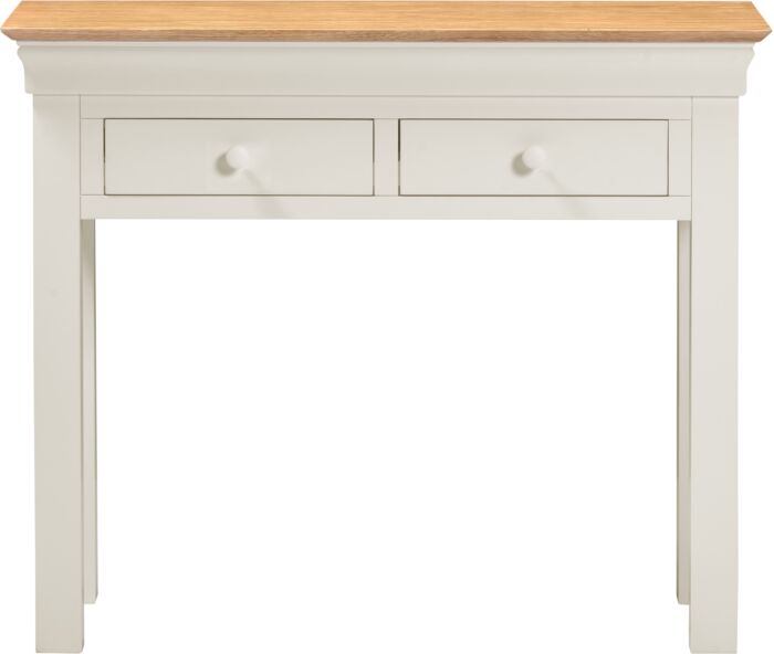 BORDEAUX CONSOLE TABLE - IVORY/OAK - Blythe Living