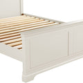 BORDEAUX 5' HIGH END BED - IVORY - Blythe Living