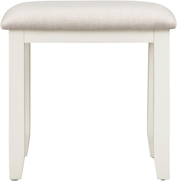 BORDEAUX DRESSING TABLE STOOL - PEBBLE GREY - Blythe Living