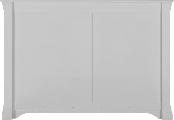 BORDEAUX 4'6" HIGH END BED - PEBBLE GREY - Blythe Living