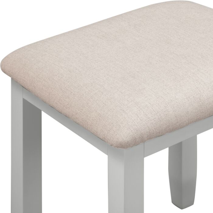 BORDEAUX DRESSING TABLE STOOL - IVORY - Blythe Living