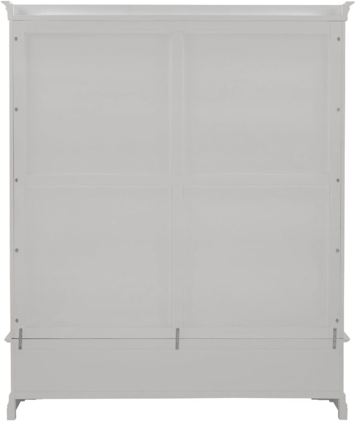 BORDEAUX 3 DOOR WARDROBE - PEBBLE GREY - Blythe Living