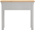 BORDEAUX CONSOLE TABLE - PEBBLE GREY/OAK - Blythe Living