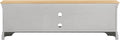 BORDEAUX TV STAND - PEBBLE GREY/OAK - Blythe Living
