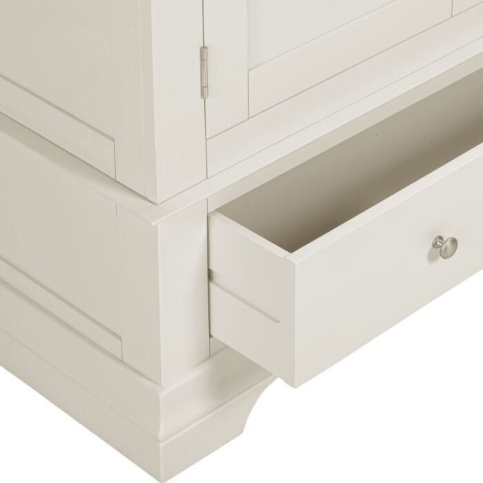 BORDEAUX 2 DOOR WARDROBE - IVORY - Blythe Living