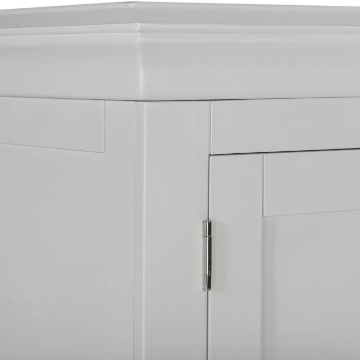 BORDEAUX 3 DOOR WARDROBE - PEBBLE GREY - Blythe Living