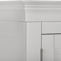 BORDEAUX 2 DOOR WARDROBE - PEBBLE GREY - Blythe Living
