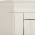 BORDEAUX 2 DOOR WARDROBE - IVORY - Blythe Living