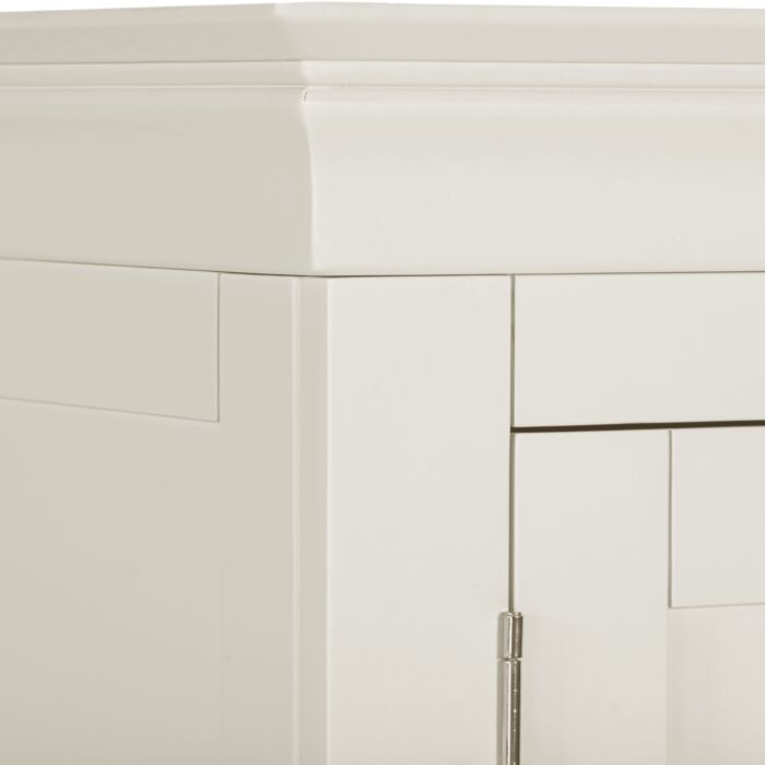 BORDEAUX 2 DOOR WARDROBE - IVORY - Blythe Living