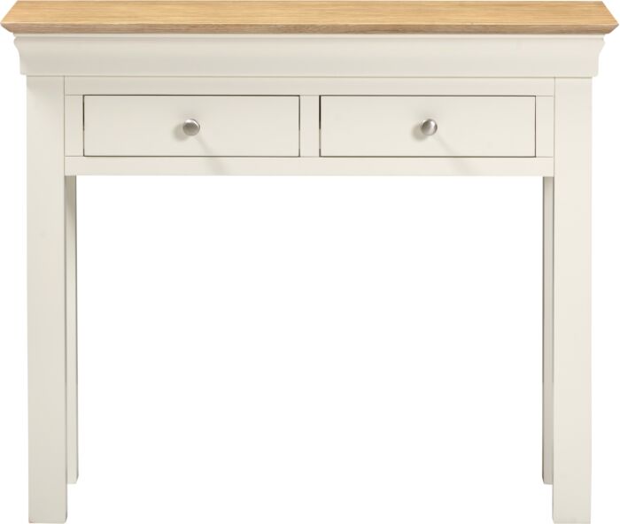 BORDEAUX CONSOLE TABLE - IVORY/OAK - Blythe Living