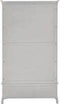 BORDEAUX 2 DOOR WARDROBE - PEBBLE GREY - Blythe Living