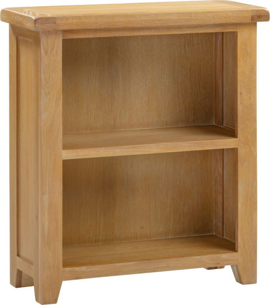 WINDSOR LOW BOOKCASE - NATURAL OAK