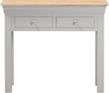 BORDEAUX CONSOLE TABLE - PEBBLE GREY/OAK - Blythe Living