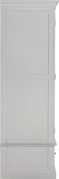 BORDEAUX 3 DOOR WARDROBE - PEBBLE GREY - Blythe Living