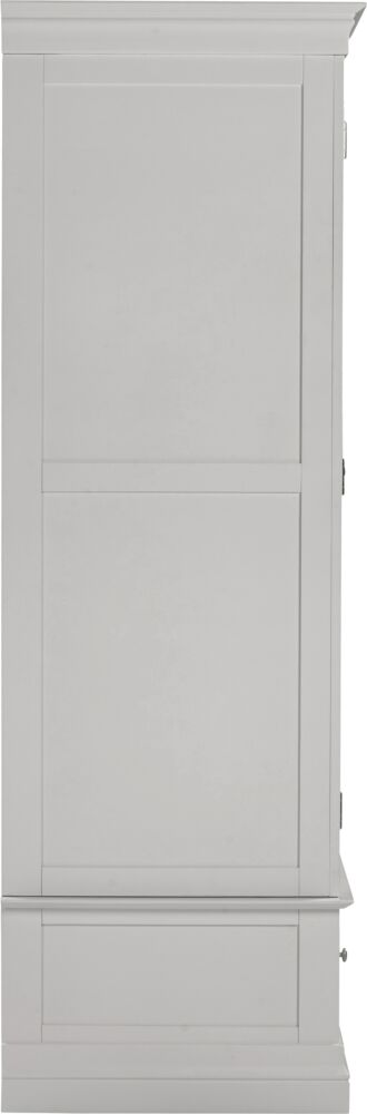 BORDEAUX 3 DOOR WARDROBE - PEBBLE GREY - Blythe Living