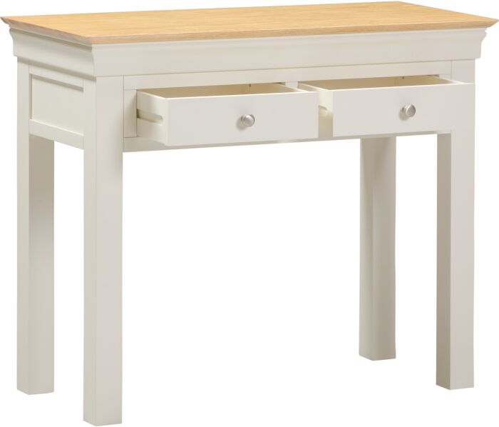 BORDEAUX CONSOLE TABLE - IVORY/OAK - Blythe Living