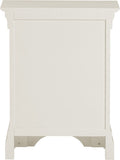 BORDEAUX 3 DRAWER BEDSIDE - IVORY - Blythe Living