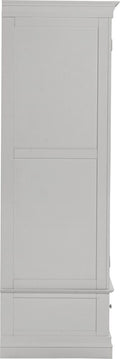 BORDEAUX 2 DOOR WARDROBE - PEBBLE GREY - Blythe Living
