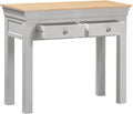 BORDEAUX CONSOLE TABLE - PEBBLE GREY/OAK - Blythe Living