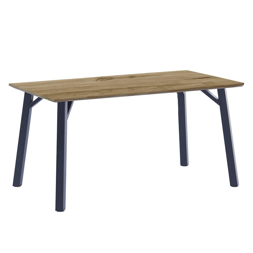 Essentials 1.8m Fixed Top Dining Table Oak effect