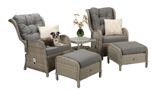 Meghan Reclining Lounge Set