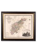 c.1830 County Maps of England - Blythe Living