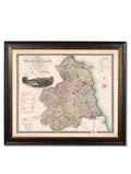 c.1830 County Maps of England - Blythe Living