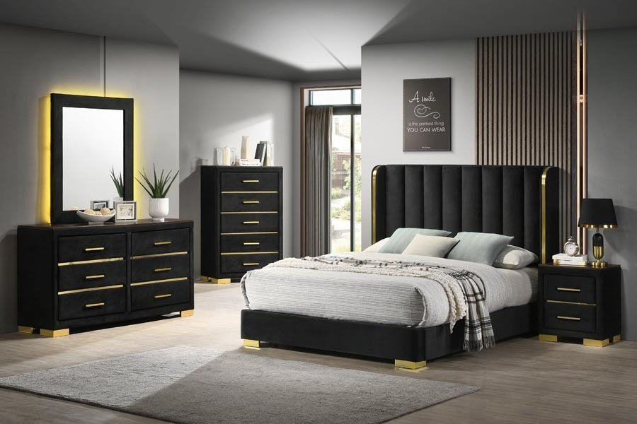 Phoenix Black Bed Frame