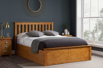 Phoenix Ottoman Bed Oak