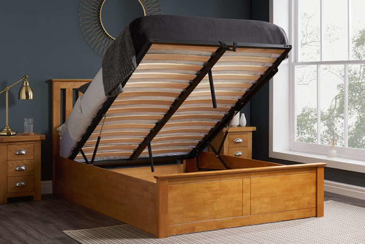 Phoenix Ottoman Bed Oak