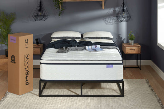 SLEEPSOUL SPACE 2000 POCKET SPRUNG BOXTOP MATTRESS