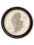 c.1806 County Maps of England - Round - Blythe Living