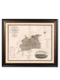 c.1830 County Maps of England - Blythe Living