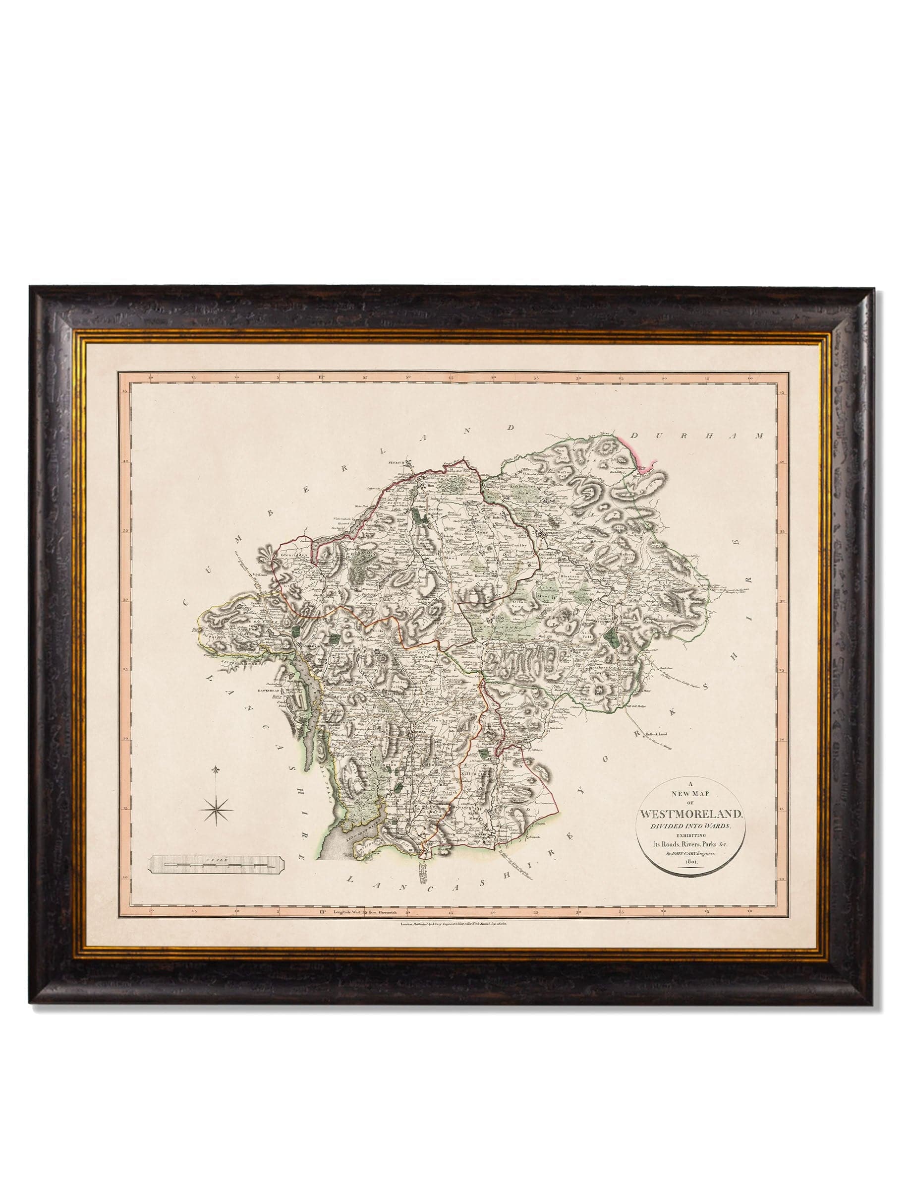 c.1806 County Maps of England - Blythe Living