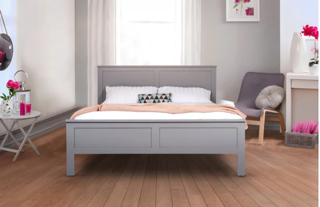 Shaker Bed Grey